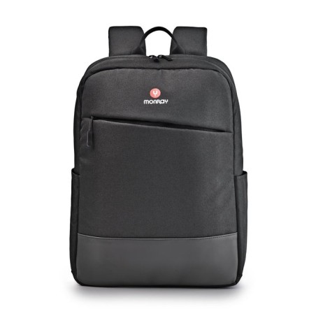 Bolsa mochila portatil 15.6 ngs sacks venture black acolchado impermeable