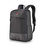 Bolsa mochila portatil 15.6 ngs sacks venture black acolchado impermeable