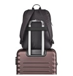 Bolsa mochila portatil 15.6 ngs sacks venture black acolchado impermeable