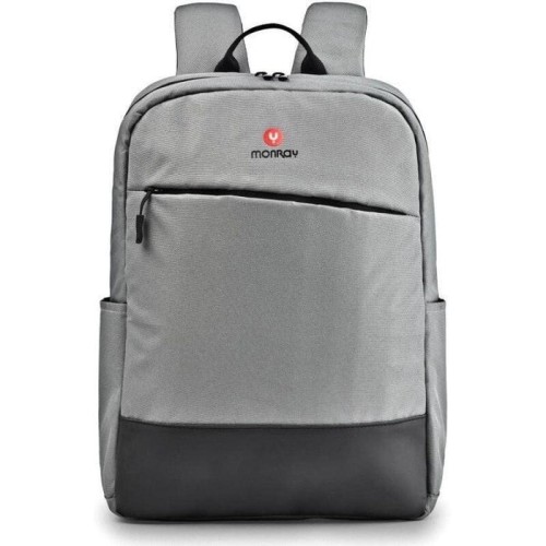 Bolsa mochila portatil 15.6 ngs sacks venture gris acolchado impermeable