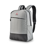 Bolsa mochila portatil 15.6 ngs sacks venture gris acolchado impermeable