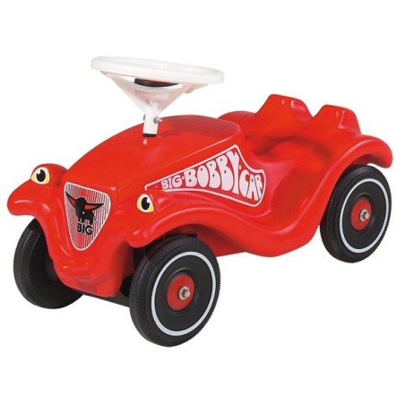 Big bobby-car-classic, correpasillos rojo / negro