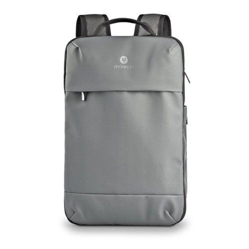 Bolsa mochila portatil 14.1 ngs sacks horizon gris acolchado impermeable