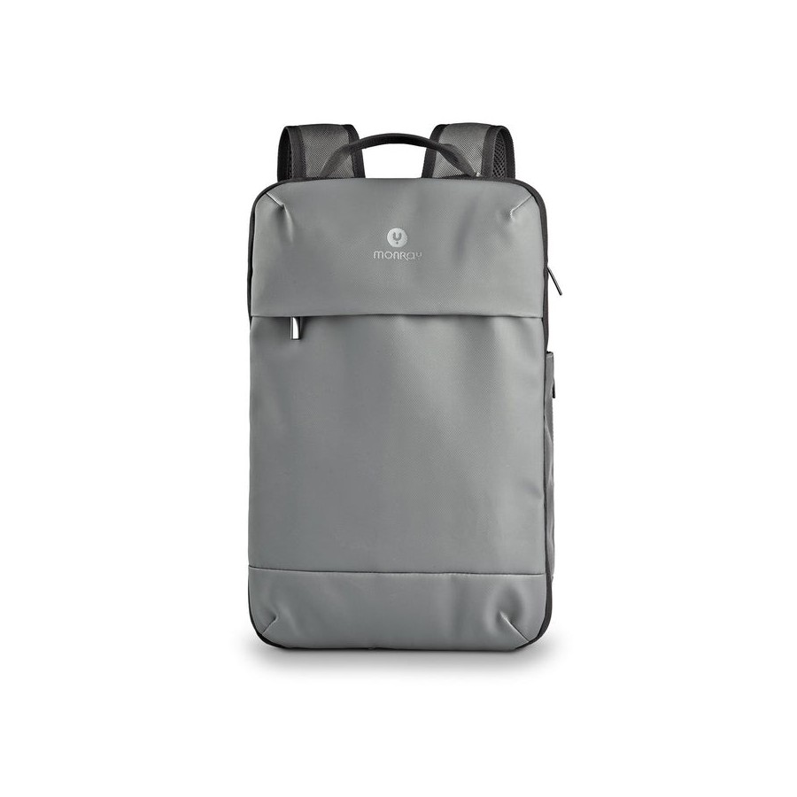 Bolsa mochila portatil 14.1 ngs sacks horizon gris acolchado impermeable