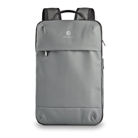 Bolsa mochila portatil 14.1 ngs sacks horizon gris acolchado impermeable