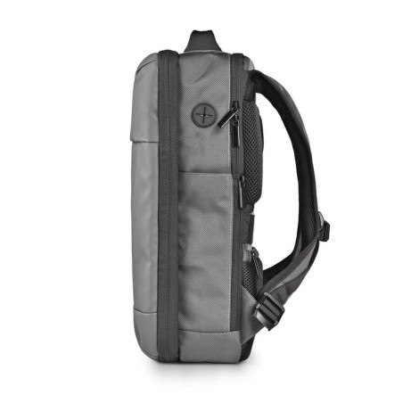Bolsa mochila portatil 14.1 ngs sacks horizon gris acolchado impermeable