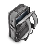 Bolsa mochila portatil 14.1 ngs sacks horizon gris acolchado impermeable