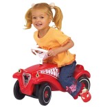 Big bobby-car-classic, correpasillos rojo / negro