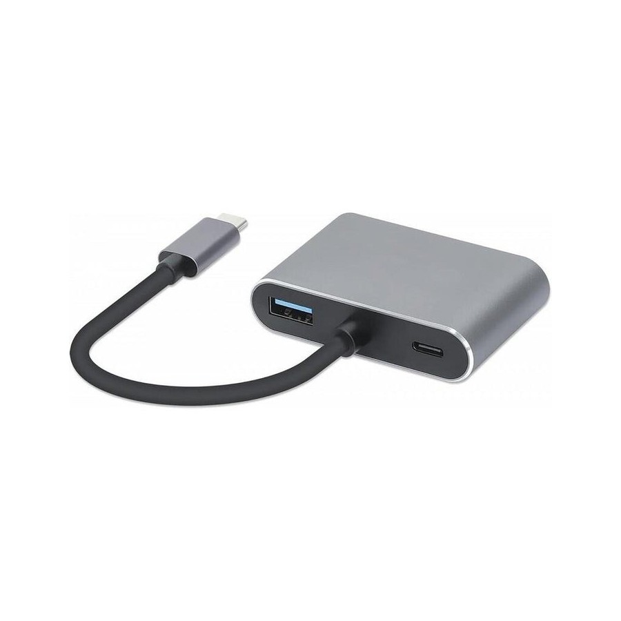 Hub usb typ-c 4w1 4k 30hz vga