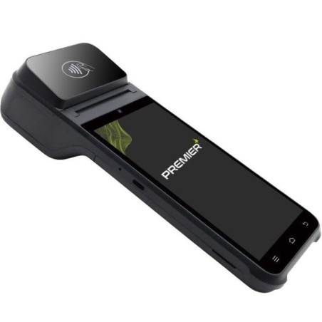 Pda industrial con impresora de tickets premier maxi 52 z 4gb 32gb 5.5' táctil función tpv