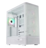 Caja atx abysm danube sava h500 ii air white 2x3.5" 3x2.5" 2xusb3.0 1xusb-c gpu 400mm