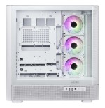 Caja atx abysm danube sava h500 ii air white 2x3.5" 3x2.5" 2xusb3.0 1xusb-c gpu 400mm