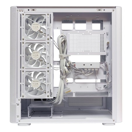 Caja atx abysm danube sava h500 ii air white 2x3.5" 3x2.5" 2xusb3.0 1xusb-c gpu 400mm