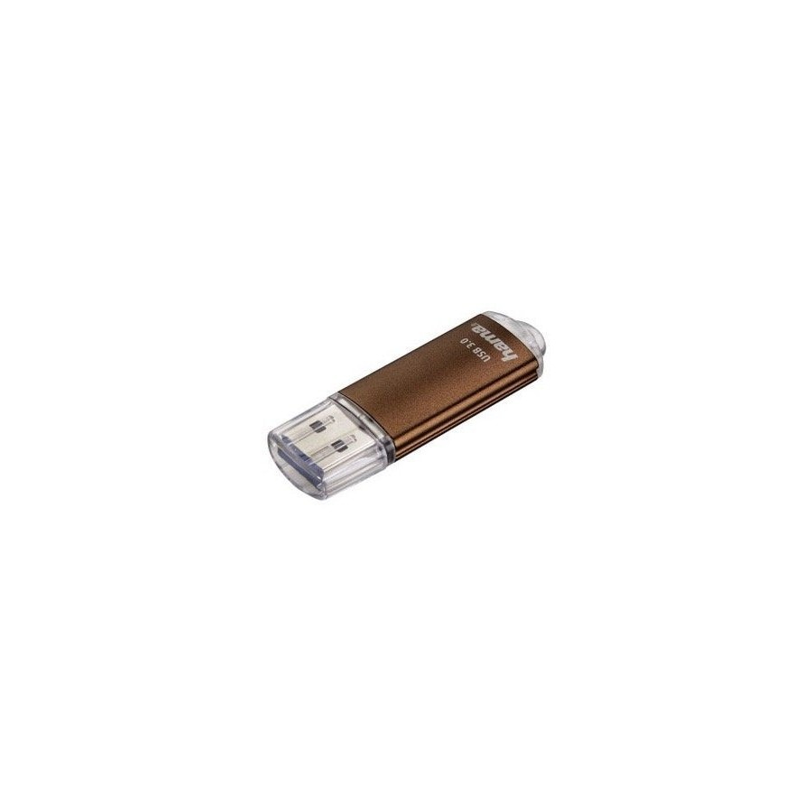 Hama laeta memoria pendrive usb 3.2 con tapa - 16gb de capacidad - 70mb/s de transferencia - cuerpo metalico -