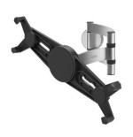Hama soporte de pared para tablets de 7 a 11" - capacidad 1kg - funcion rotativa - aluminio - negro y plata