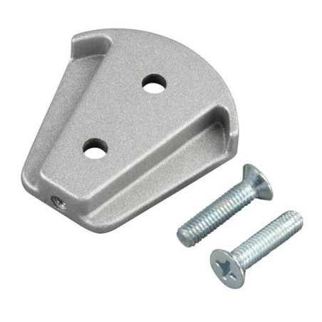 Hama soporte de pared para tablets de 7 a 11" - capacidad 1kg - funcion rotativa - aluminio - negro y plata