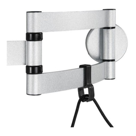 Hama soporte de pared para tablets de 7 a 11" - capacidad 1kg - funcion rotativa - aluminio - negro y plata