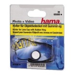 Hama sujeccion para tapa de objetivo - goma - plastico - banda elastica - negro