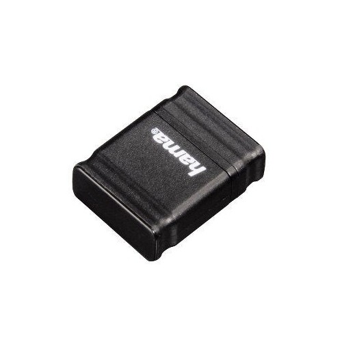 Hama smartly memoria pendrive usb 2.0 con tapa - 32gb de capacidad - 10mb/s de transferencia - 21x15x6.5mm - negro