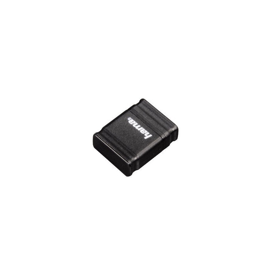 Hama smartly memoria pendrive usb 2.0 con tapa - 32gb de capacidad - 10mb/s de transferencia - 21x15x6.5mm - negro
