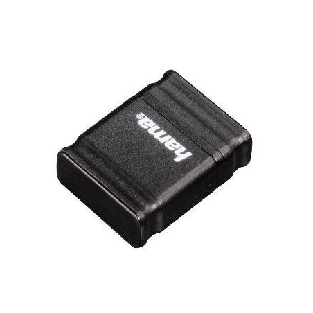 Hama smartly memoria pendrive usb 2.0 con tapa - 32gb de capacidad - 10mb/s de transferencia - 21x15x6.5mm - negro