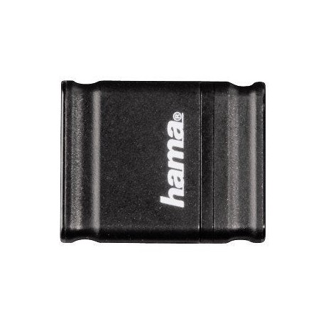 Hama smartly memoria pendrive usb 2.0 con tapa - 32gb de capacidad - 10mb/s de transferencia - 21x15x6.5mm - negro