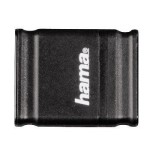 Hama smartly memoria pendrive usb 2.0 con tapa - 32gb de capacidad - 10mb/s de transferencia - 21x15x6.5mm - negro