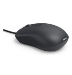 Hama cm-200 raton optico 2000dpi - cable 180cm - 4 botones - silencioso - uso ambidiestro - 5.8x3.5x10.3cm - negro