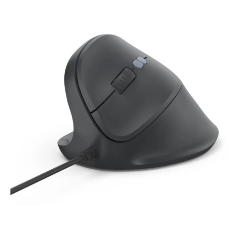 Hama ecm-500l raton optico vertical para zurdos 1800dpi - cable 180cm - ergonomico - silencioso - 7 botones -