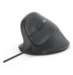 Hama ecm-500l raton optico vertical para zurdos 1800dpi - cable 180cm - ergonomico - silencioso - 7 botones -