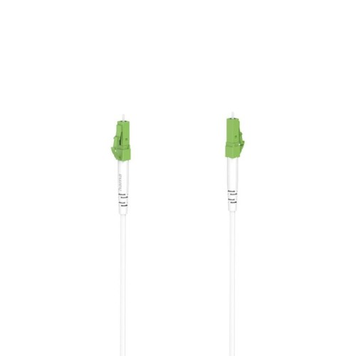 Hama essential cable de fibra optica monomodo - longitud 3m - transmision hasta 10gbit/s - conector lc/apc - color