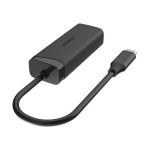 Hama essential adaptador de red - usb-c macho - ethernet rj45 hembra - velocidad hasta 2.5gbit/s - negro
