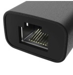 Hama essential adaptador de red - usb-c macho - ethernet rj45 hembra - velocidad hasta 2.5gbit/s - negro
