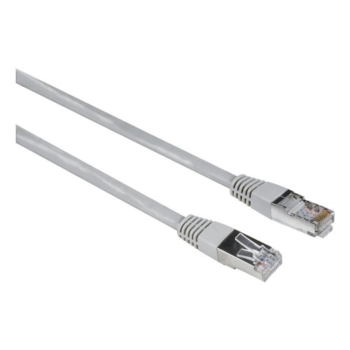 Hama entry cable de red utp rj45 cat-5e - longitud 1.5m - velocidad hasta 1gbps - blindado - gris