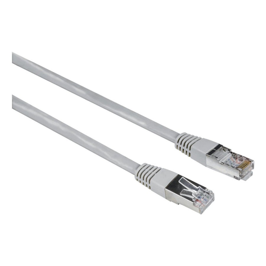 Hama entry cable de red utp rj45 cat-5e - longitud 1.5m - velocidad hasta 1gbps - blindado - gris