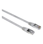 Hama entry cable de red utp rj45 cat-5e - longitud 1.5m - velocidad hasta 1gbps - blindado - gris
