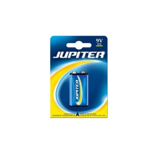 Jupiter pack de 1 pila salina 6f22 - pila salina para aparatos de bajo consumo