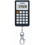 Calculadora canon kc-30 negra llavero metálico / 8 dígitos / apagado automático