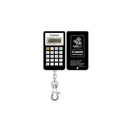 Calculadora canon kc-30 negra llavero metálico / 8 dígitos / apagado automático