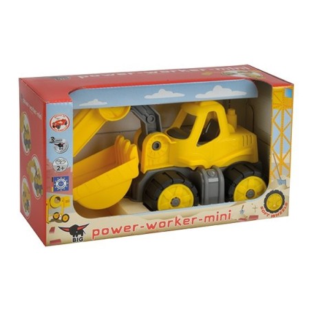 Big power worker mini bagger, amarillo, de plástico, 2 año(s), niño, 100 mm, 240 mm