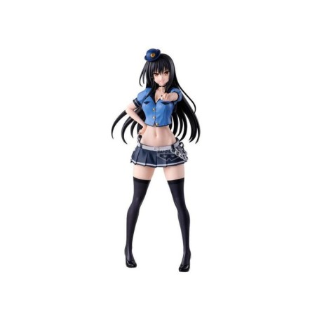 Figura de yui kotegawa - banpresto to love ru darkness policía brillo y glamour 23 cm