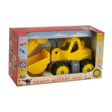 Big power worker mini bagger, amarillo, de plástico, 2 año(s), niño, 100 mm, 240 mm