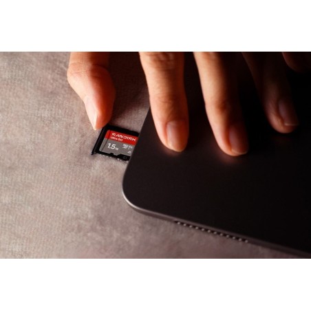 Card ultra microsd uhs-i 1.5tb 190mb s r