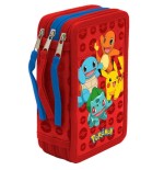 Plumier pokemon 39pzs triple