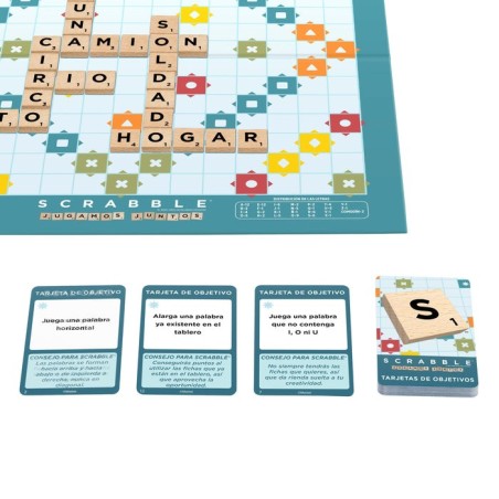 Juego mesa scrabble core wood español