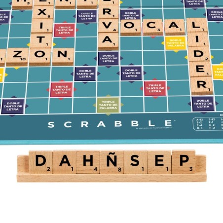 Juego mesa scrabble core wood español