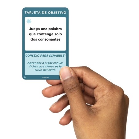 Juego mesa scrabble core wood español