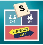 Juego mesa scrabble core wood español