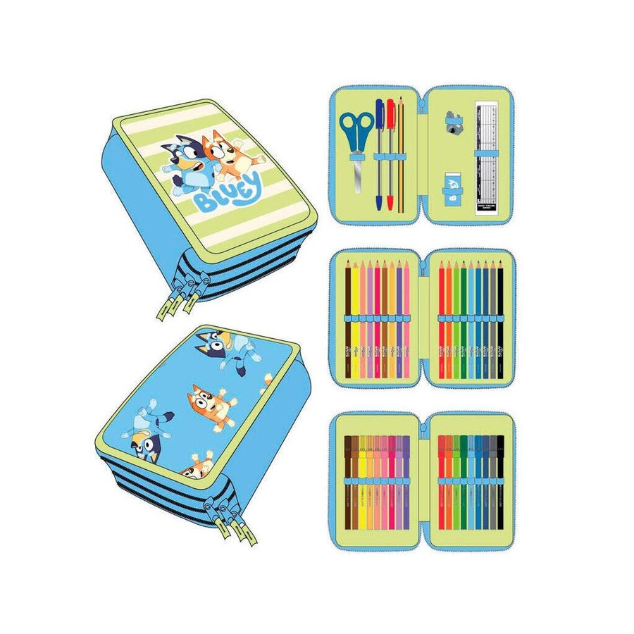 Plumier bluey triple