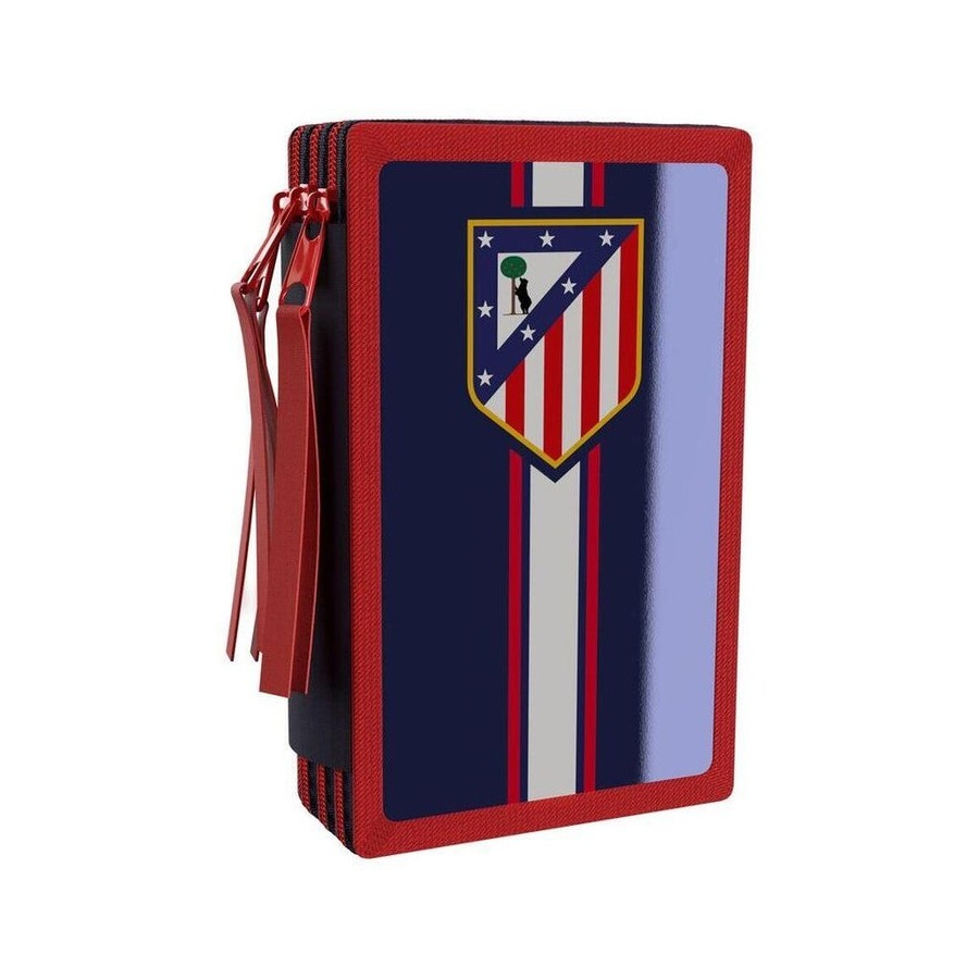 Plumier atletico de madrid triple